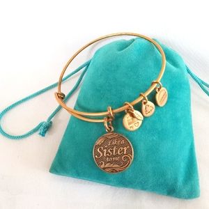 Alex And Ani LIKE A SISTER TO ME GOLD Bangle Bracelet are a…